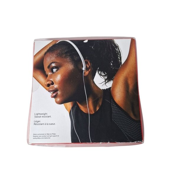 Nike Motion Sport In_Ear Headphones White Wired 3.5mm Jack New Sealed Original - Picture 2 of 3